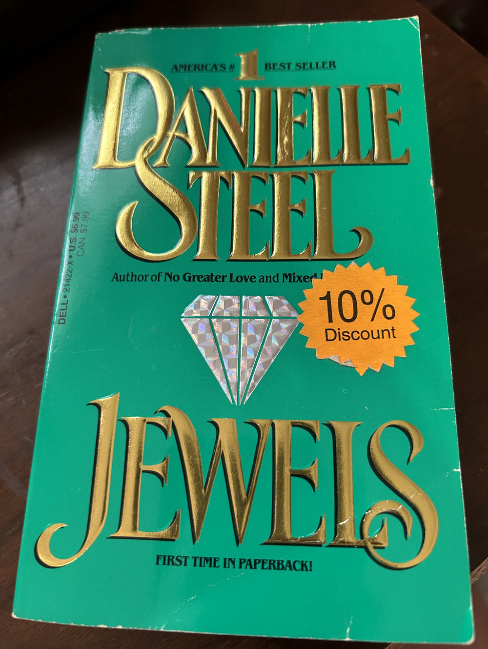 Jewels by Danielle Steel Paperback Novel